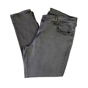 Levi’s 711 Skinny Jeans Distressed Faded Black/Grey Size 22w